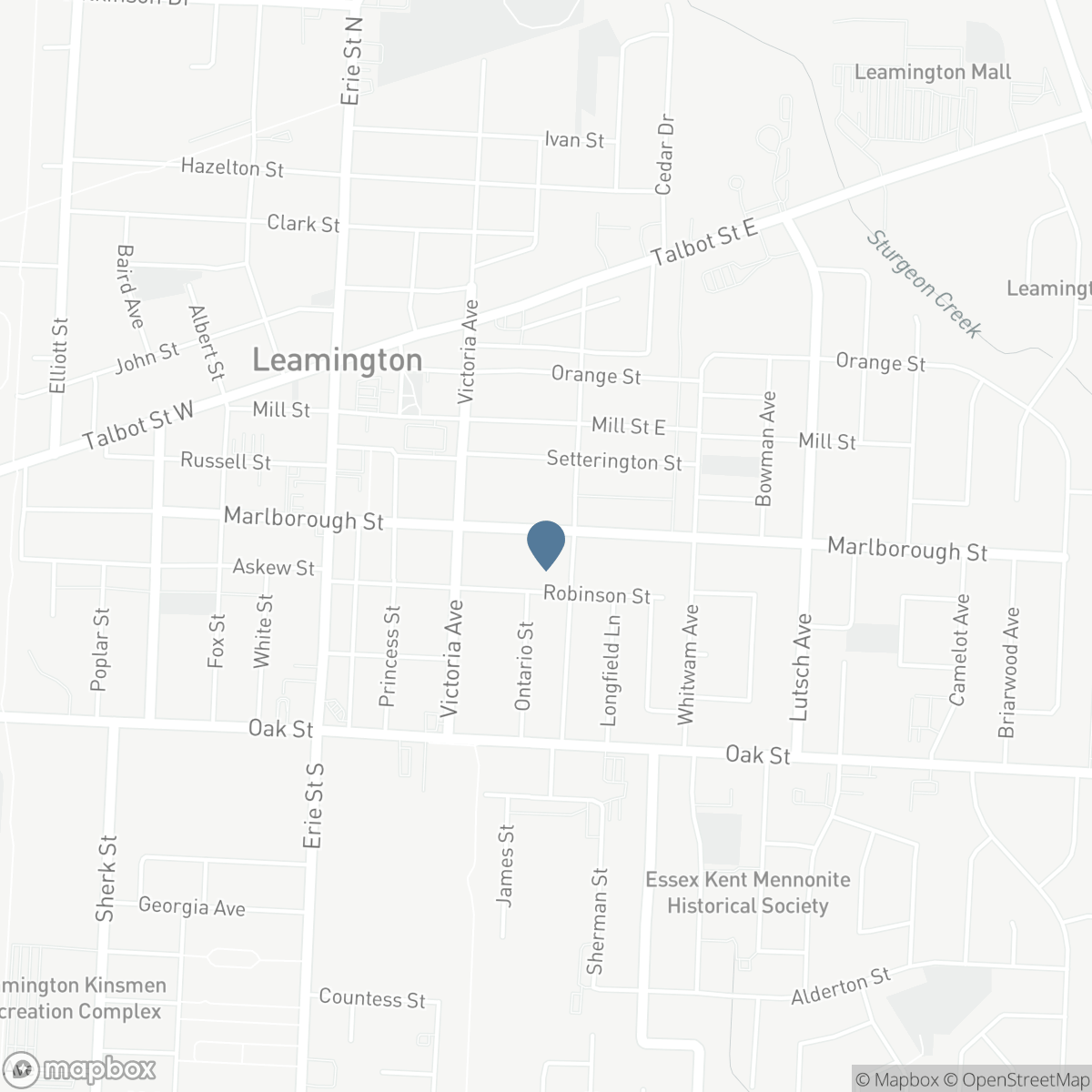 58 MARLBOROUGH STREET East, Leamington, Ontario N8H 1W7